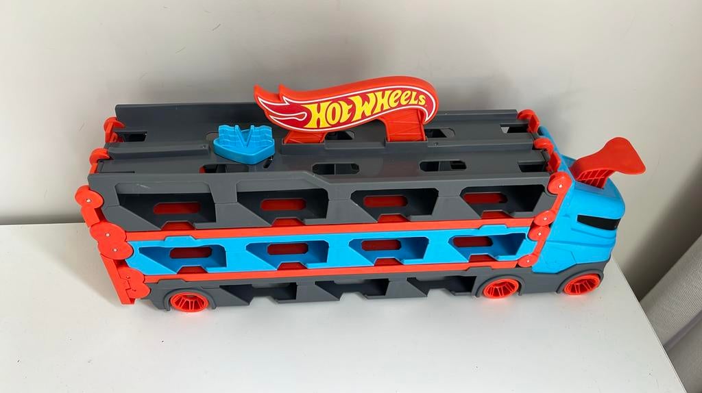Hot Wheels auto en baan, Ophalen of Verzenden, Zo goed als nieuw