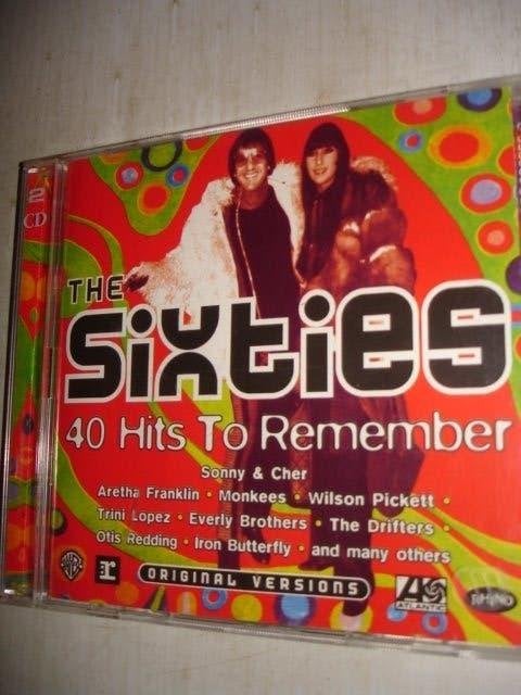 40 Jaren 60 Hits- The Sixties- Remember- 2-CD- (NIEUW), Cd's en Dvd's, Verzenden, Nieuw in verpakking, Pop