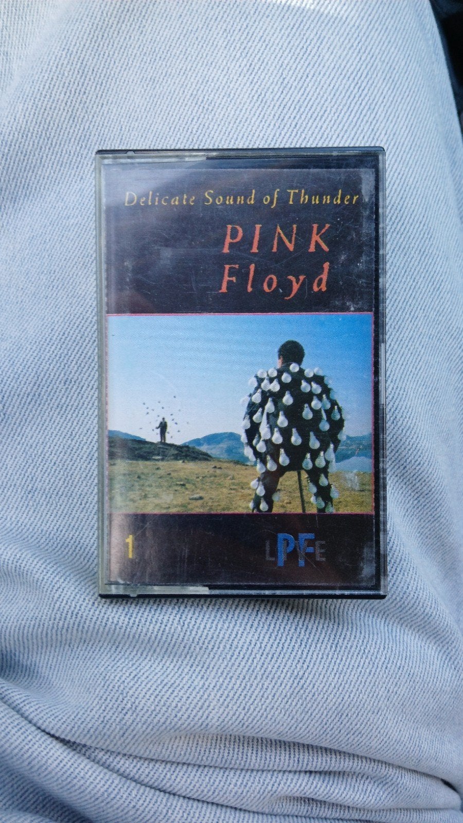Pink Floyd Casetteband Delicate sound of thunder, 1 bandje, Ophalen of Verzenden, Zo goed als nieuw, Origineel