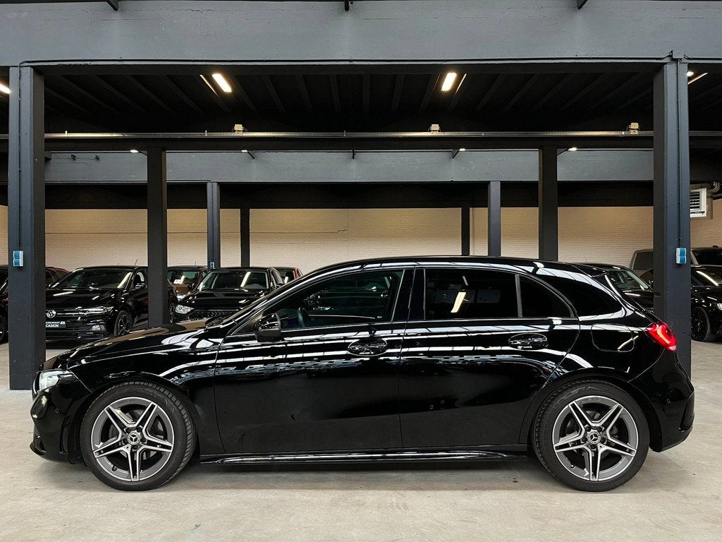Mercedes-Benz A-klasse 180 Business Solution AMG Sfeervel/St, 136 pk, Gebruikt, 4 cilinders, Zwart