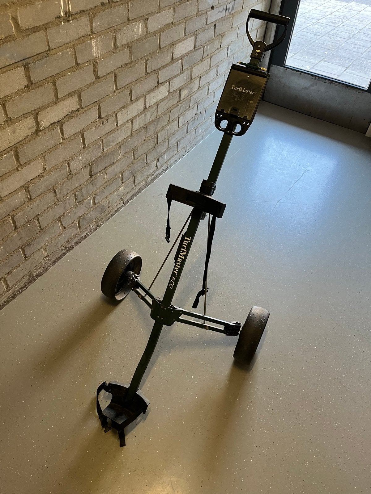 Turfmaster golf trolley, Sport en Fitness, Ophalen, Gebruikt, Golfkar, Overige merken