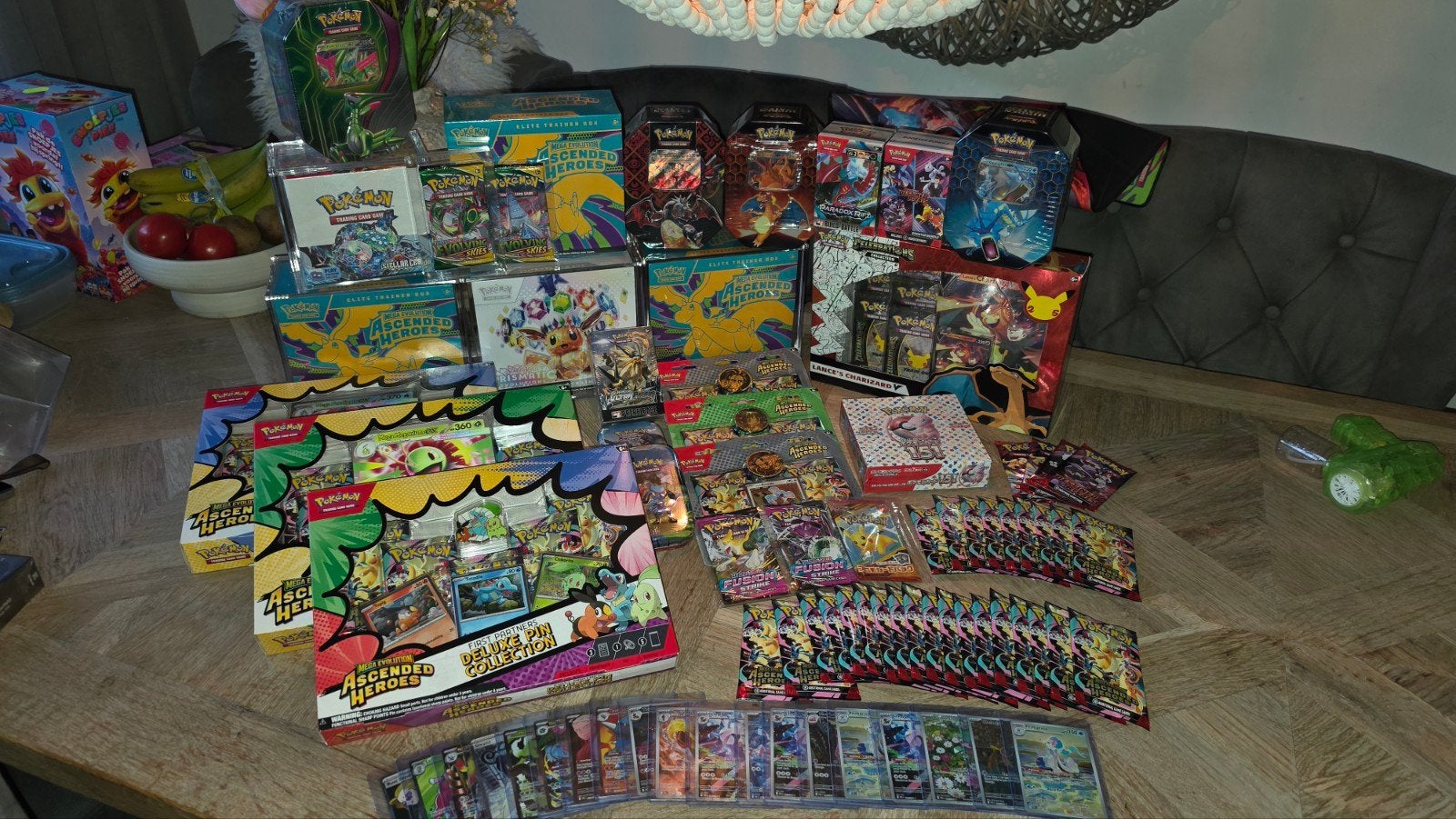 Grote sealed Pokémon collectie, ETB’s, boosterboxen en meer!, Ophalen, Nieuw