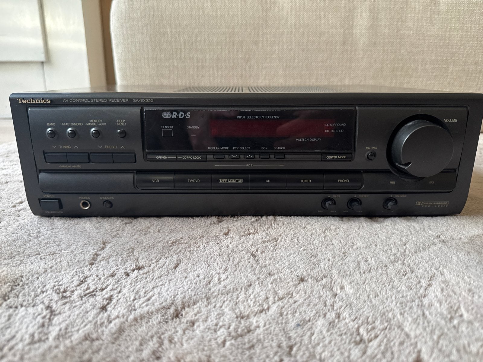 Technics SA-EX320 Stereo Receiver - Werkt Prima, Ophalen of Verzenden, Gebruikt, Stereo, Overige merken