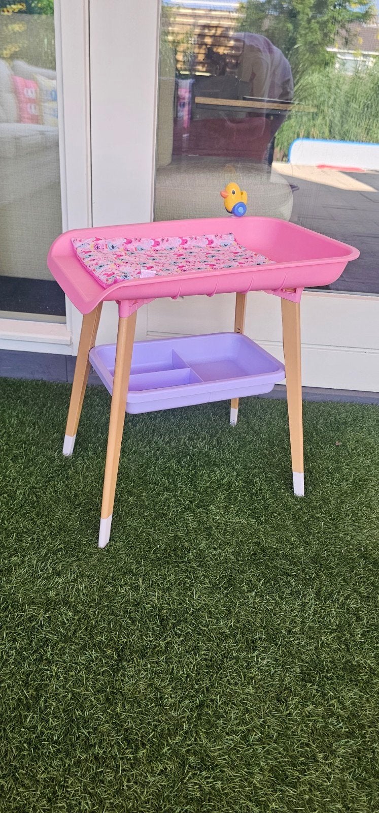Baby Born Verschoningsstation commode met accessoires, Ophalen of Verzenden, Zo goed als nieuw, Overige typen