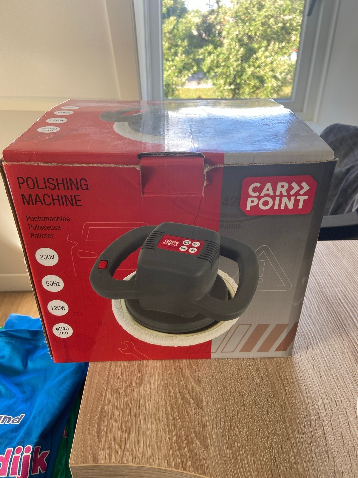 Nieuwe Polijstmachine 240mm 230V 120W, Ophalen of Verzenden, Nieuw