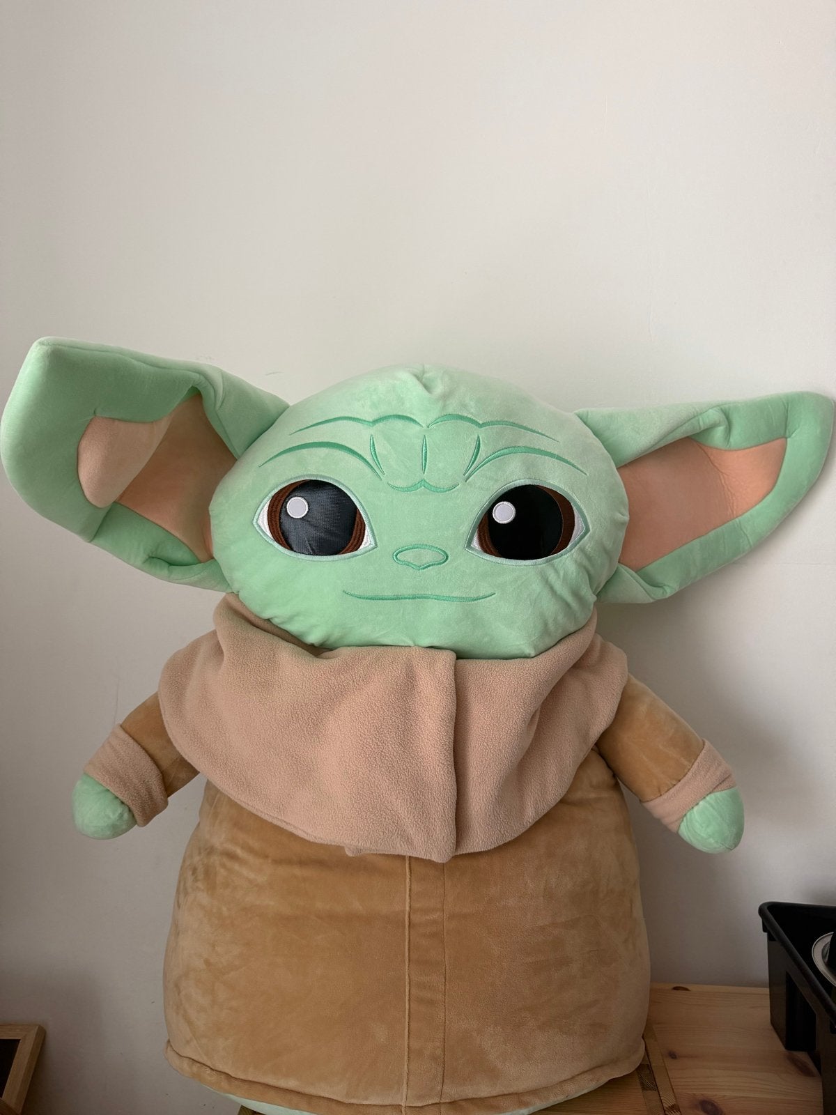 XXL Baby Yoda Knuffel - Star Wars The Mandalorian, Ophalen, Groen, Zo goed als nieuw, Groot (groter dan 80 cm)