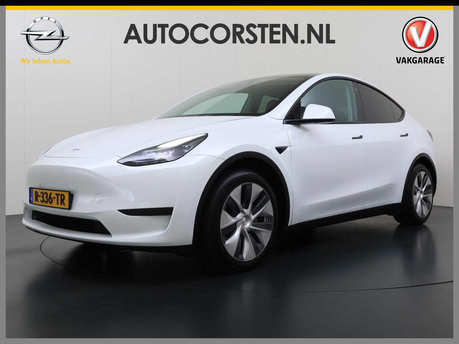 Tesla Model Y RWD 300PK LFP SOH 90% Trekhaak Warmtepomp Lede, Auto's, Automaat, Achterwielaandrijving, Gebruikt, Zwart