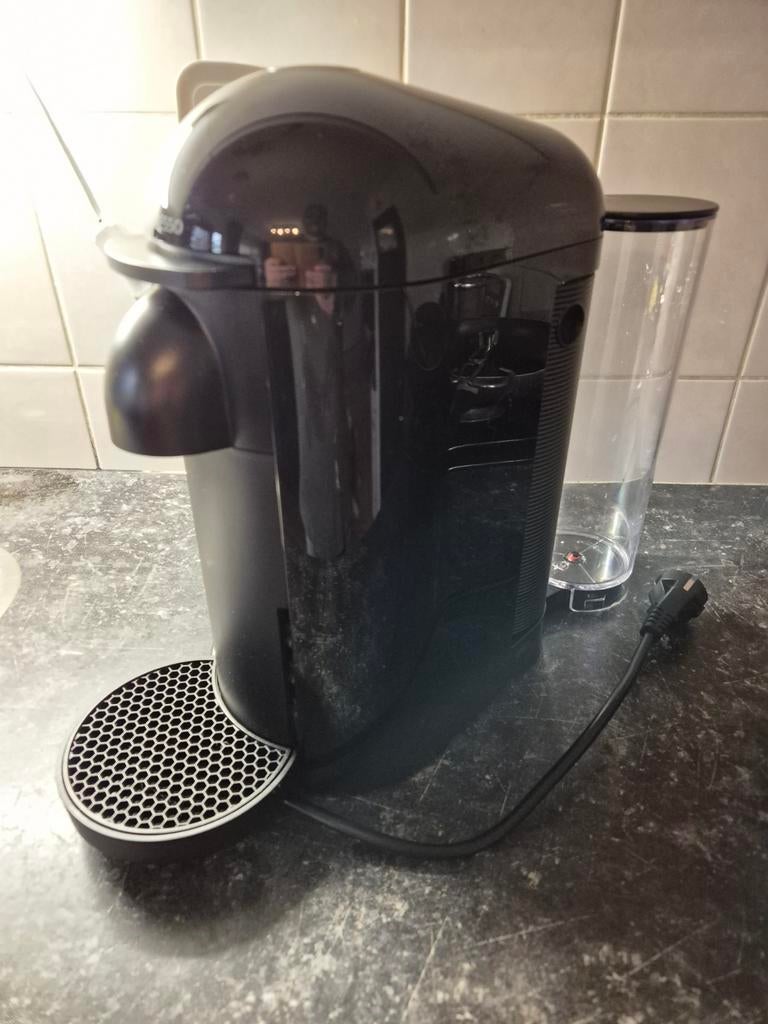 Nespresso Inissia Koffiemachine Zwart - Compact en Snel, Witgoed en Apparatuur, Koffiezetapparaten, Espresso apparaat, Ophalen of Verzenden