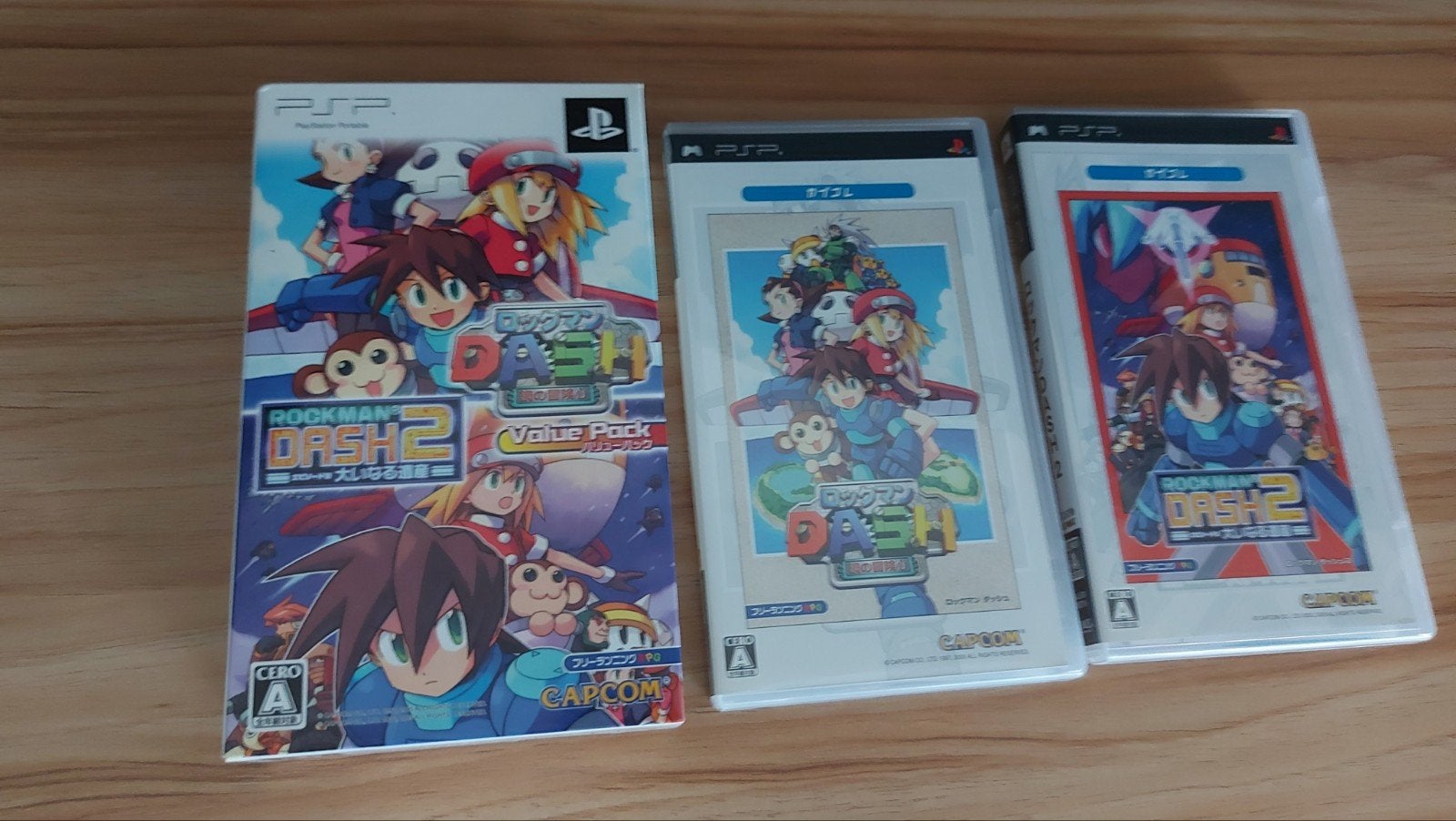 Rockman Dash 1 & 2 Value Pack PSP (Megaman Legends), Avontuur en Actie, 1 speler, Ophalen of Verzenden, Zo goed als nieuw