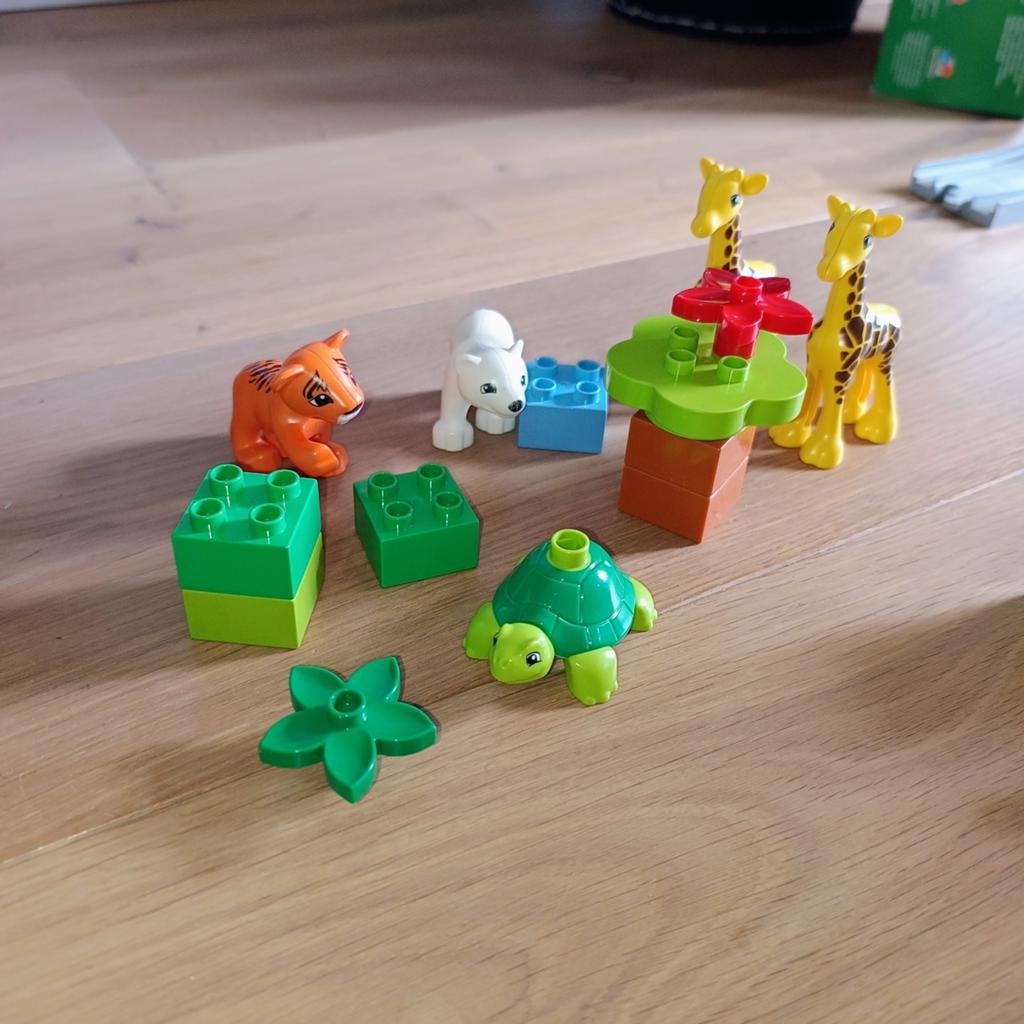 Lego Duplo Safari babydieren -10801, Inclusief minifiguren, Gebruikt, Overige thema's, Ophalen of Verzenden