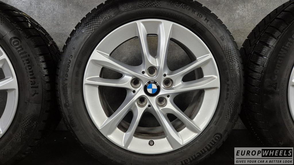 16 inch BMW 2 serie active tourer F45 F46 winterbanden 1 F40, Gebruikt, -, Banden en Velgen, 195 mm