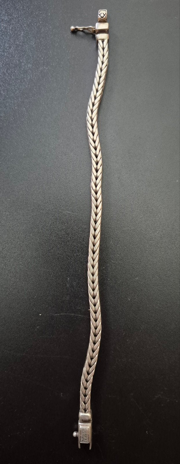 Buddha to Buddha armband 925 zilver maat s, Ophalen of Verzenden, Gebruikt, Zilver, Zilver