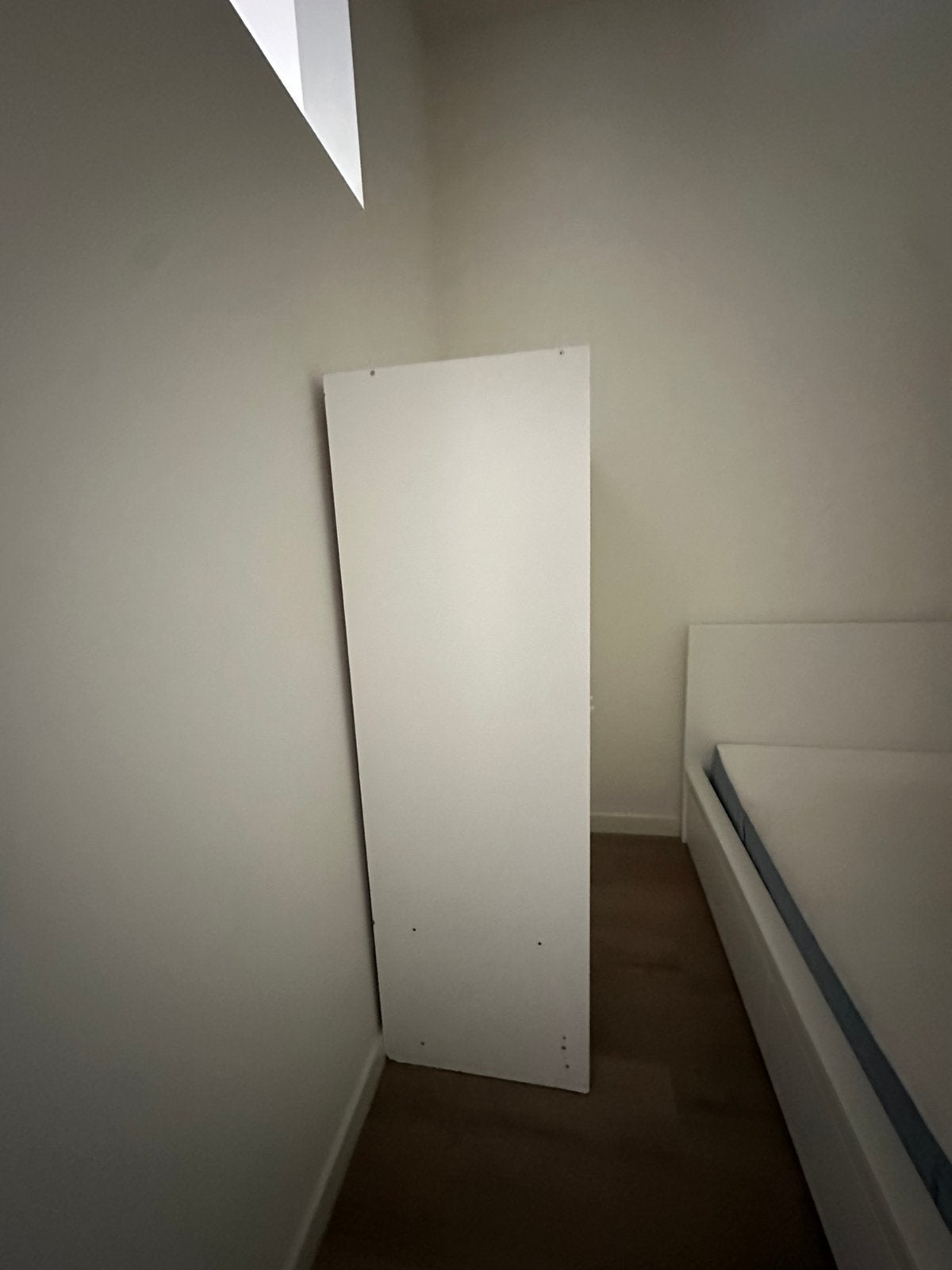 3-deurs kledingkast IKEA Kleppstad wit, Ophalen, 50 tot 75 cm, 100 tot 150 cm, 150 tot 200 cm