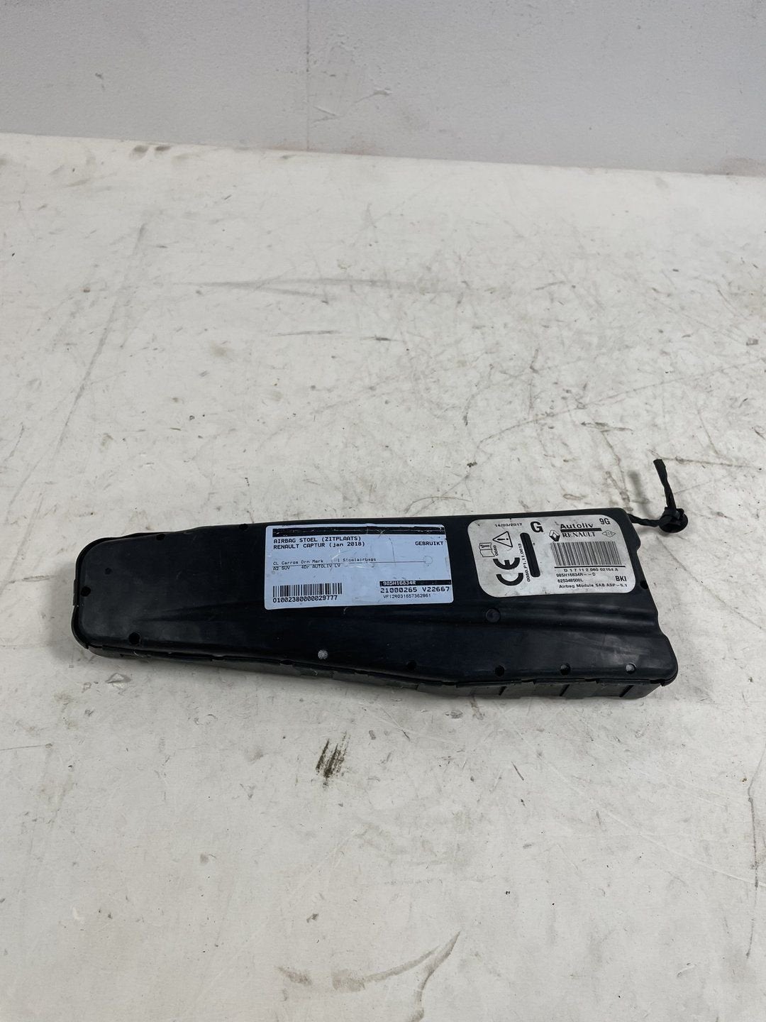 Stoelairbag Renault Captur 2018