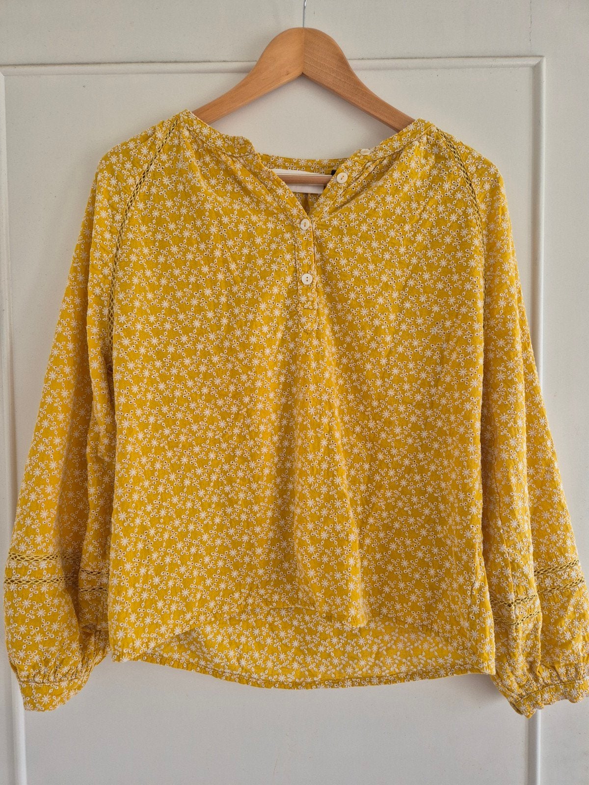 Pom Amsterdam blouse Maat 36, Kleding | Dames, Geel, Ophalen of Verzenden, Maat 36 (S), Gedragen