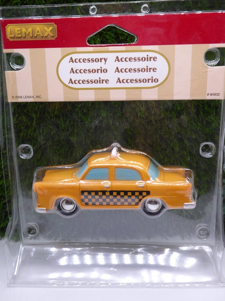 Lemax Item - Taxi cab - Ik ruim alles op, Ophalen of Verzenden, Nieuw