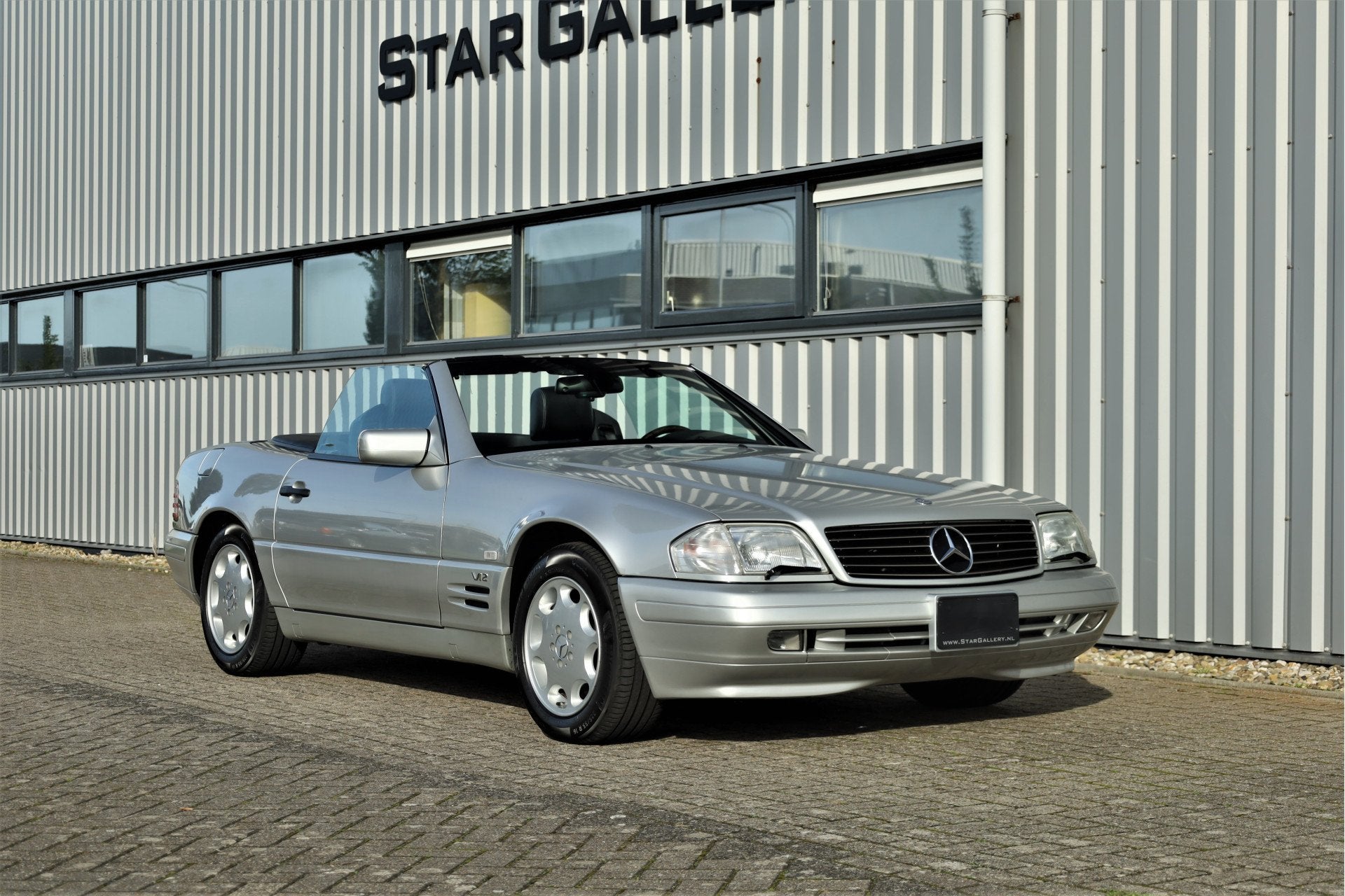 Mercedes-Benz SL-Klasse SL 600 Youngtimer 134122km, Automaat, Achterwielaandrijving, Zwart, 394 pk