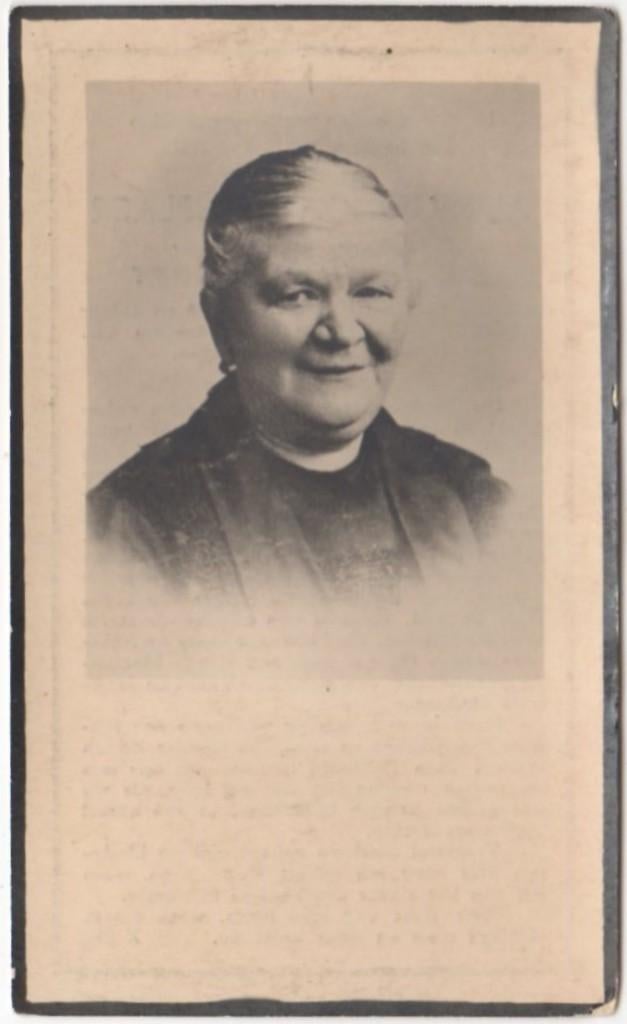 Aldegonda Butselaer 1866 Gestel + 1937 Gestel, 71 jaar oud, Verzenden