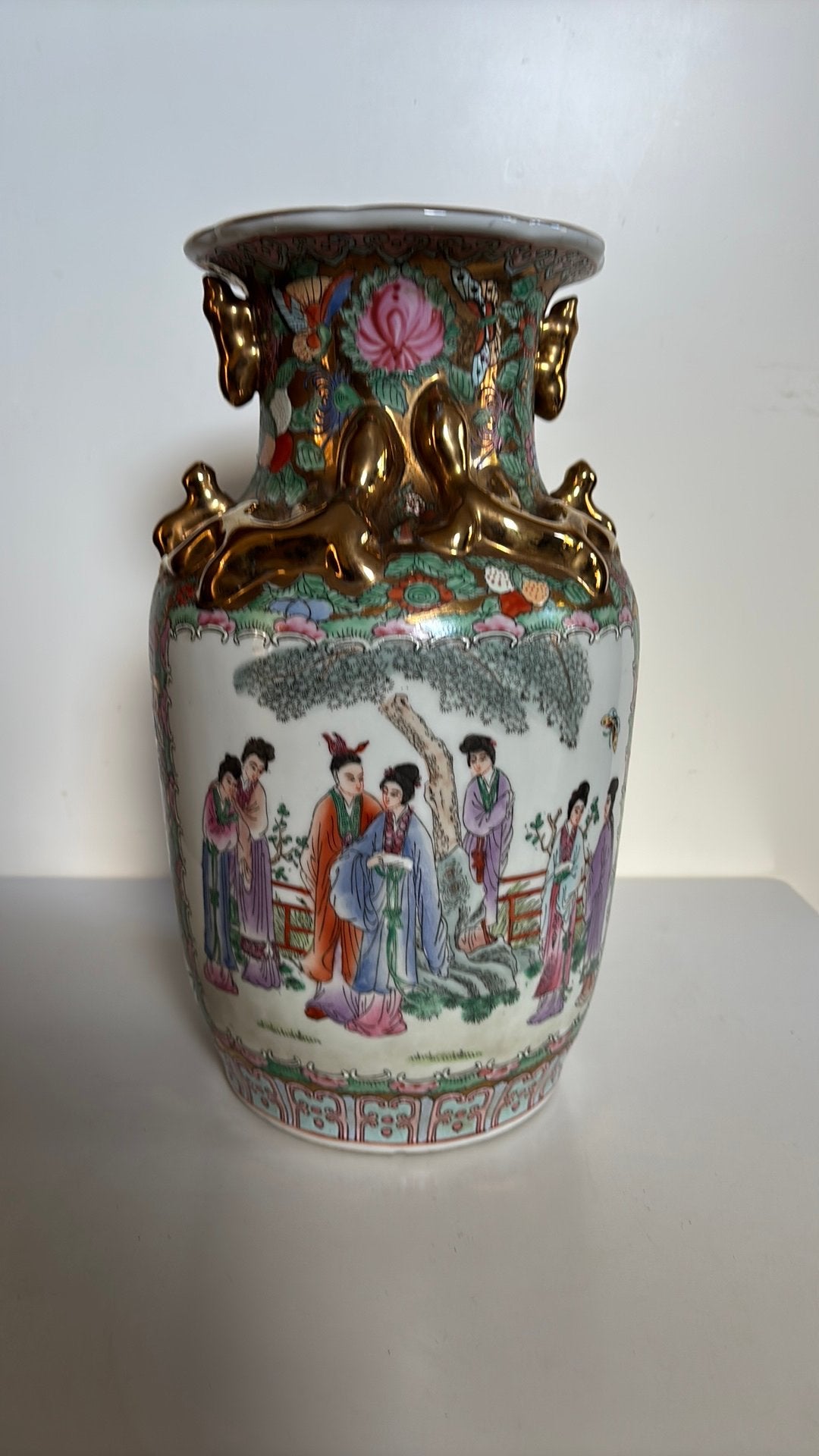 Grote Chinese of Japanse porseleinen vaas, Antiek en Kunst, Ophalen of Verzenden