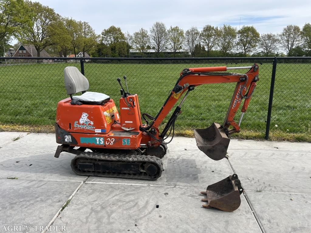 Nette Euroton ts08 / kubota ( MARGE), Zakelijke goederen, Machines en Bouw | Kranen en Graafmachines, Et, Ophalen of Verzenden