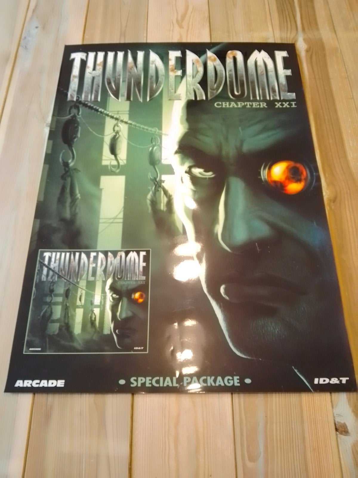 Thunderdome XXI poster hardcore gabber ID&T, Verzamelen, Posters, Nieuw, Ophalen of Verzenden