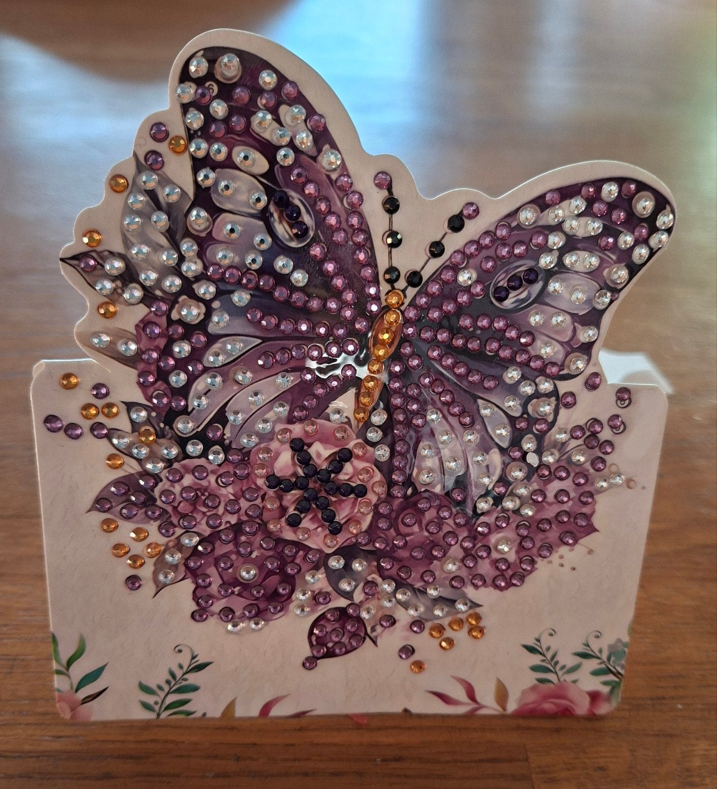 Diamond Painting Vlinder Kaart - Diverse Kleuren, Hobby en Vrije tijd, Ophalen of Verzenden, Nieuw, Overige thema's