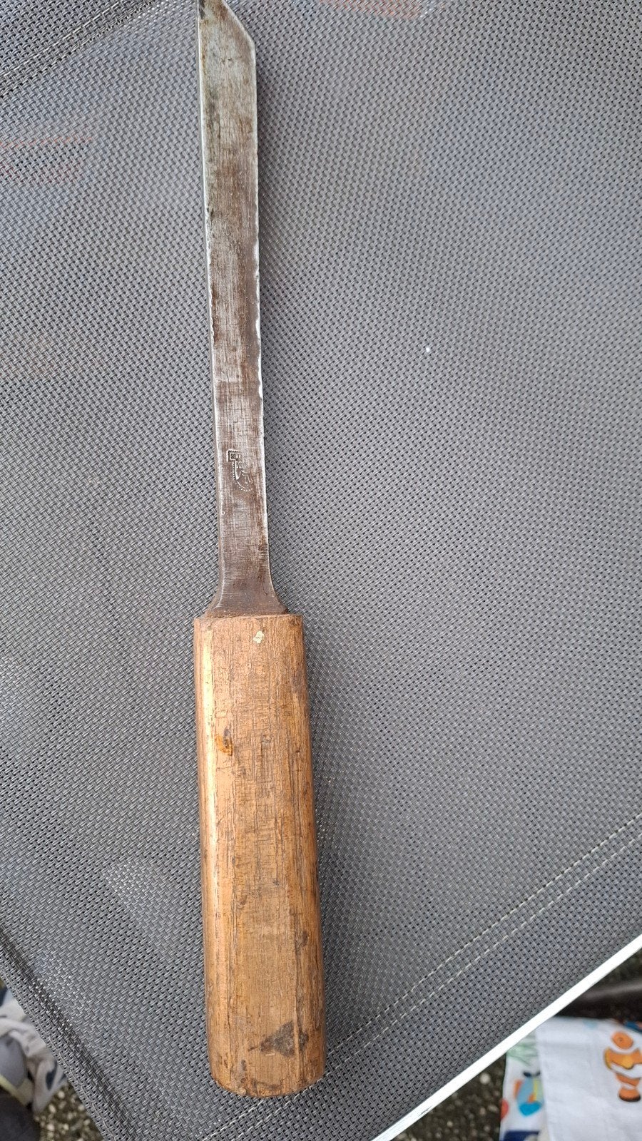 Vintage Beitel met Houten Handvat, Ophalen of Verzenden