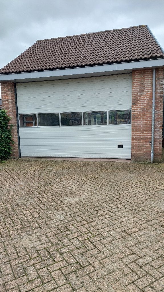 Garage, overheaddeur bxh 4,7x3 m, Doe-het-zelf en Verbouw, Ophalen, Gebruikt, Garagedeur, Metaal