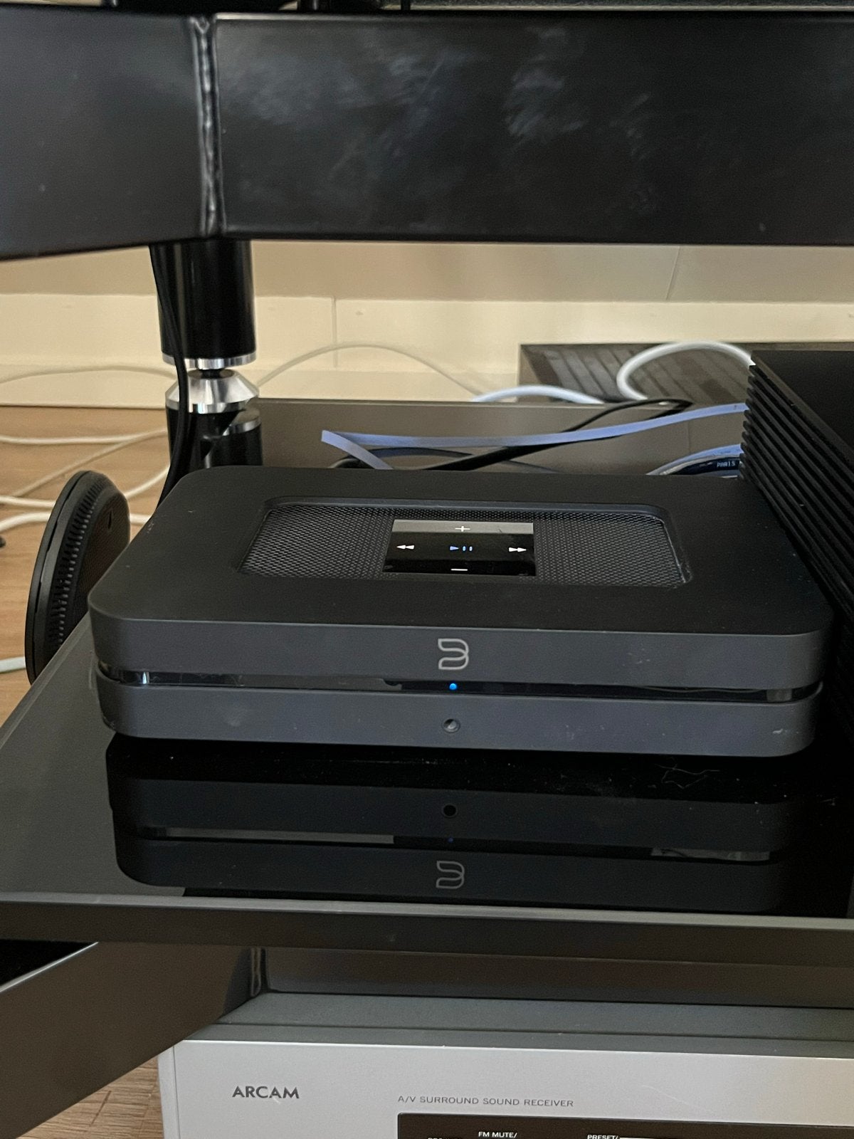 Bluesound Node 2i - Draadloze Muziekstreamer, Audio, Tv en Foto, Ophalen, Zo goed als nieuw, USB 2, Zonder harde schijf