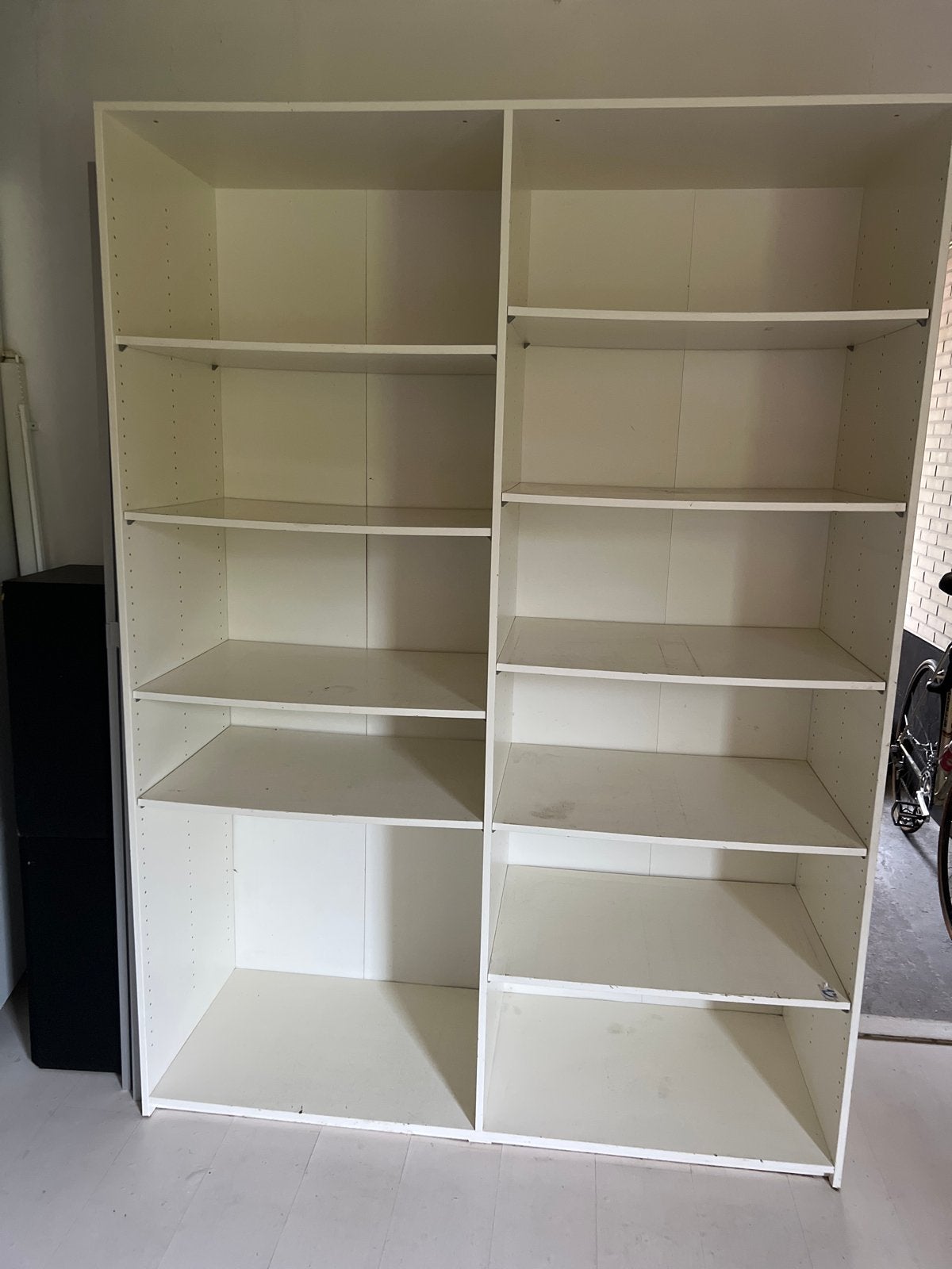 Gratis schappenkast - 145 cm breed, 200 cm hoog, Ophalen, Met plank(en), Gebruikt, 100 tot 150 cm