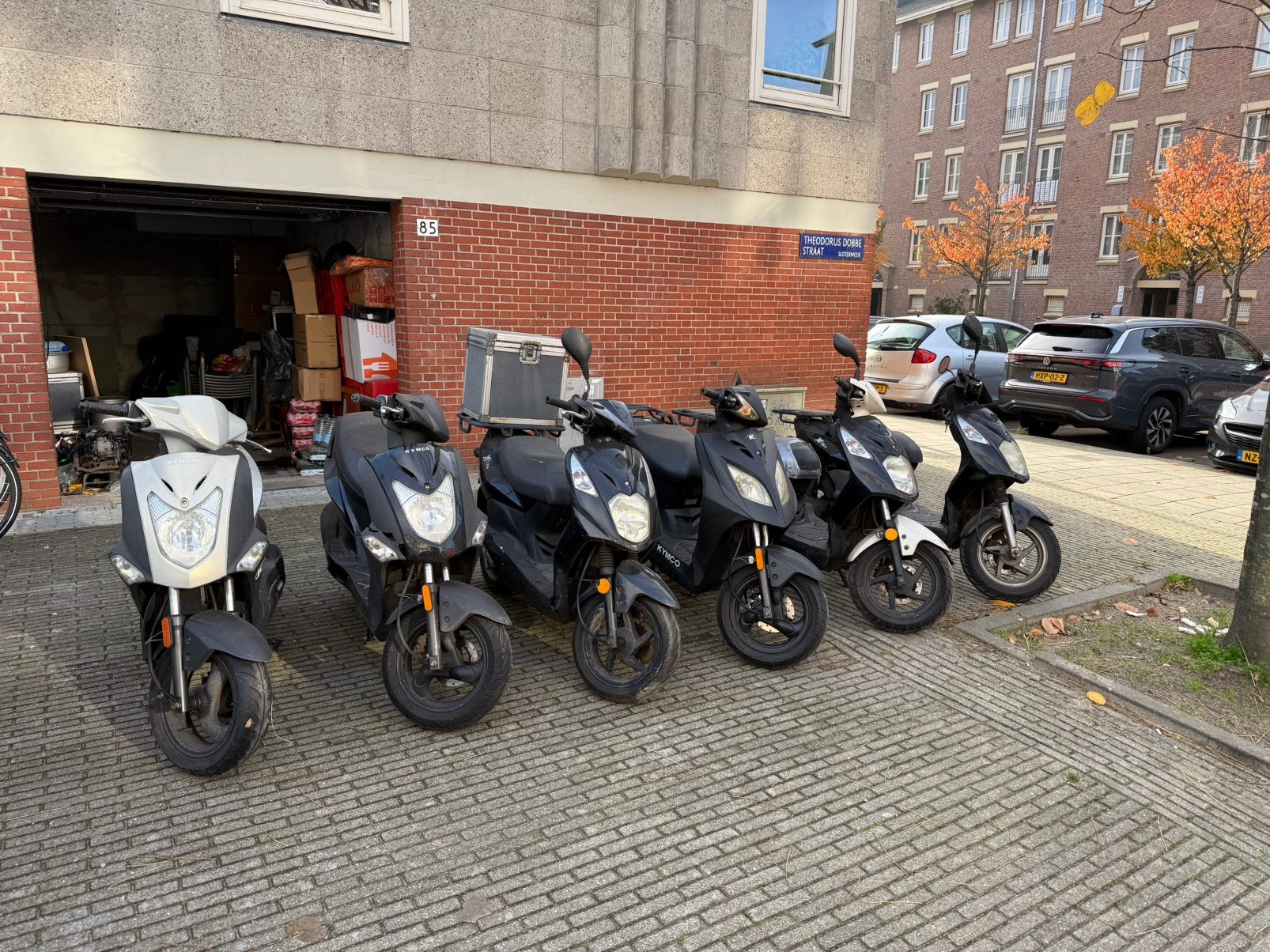 7 x scooter 3 kymco 3 sym 1 neos alles in 1 koop, Ophalen, Gebruikt, Overige typen, Kymco