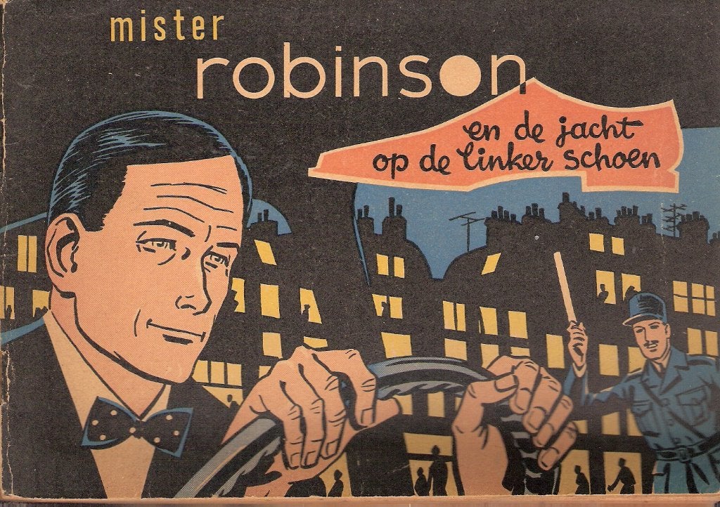 Mister Robinson-STRIPBOEKJE-reclame schoenen mode jaren 60, Eén stripboek, Ophalen, Gelezen