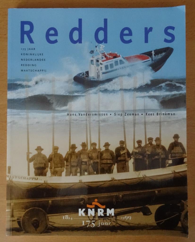 REDDERS - KNRM 175 jaar - Hans Vandersmissen ea, Ophalen of Verzenden, Gebruikt, Motorboot of Zeilboot, Boek of Tijdschrift