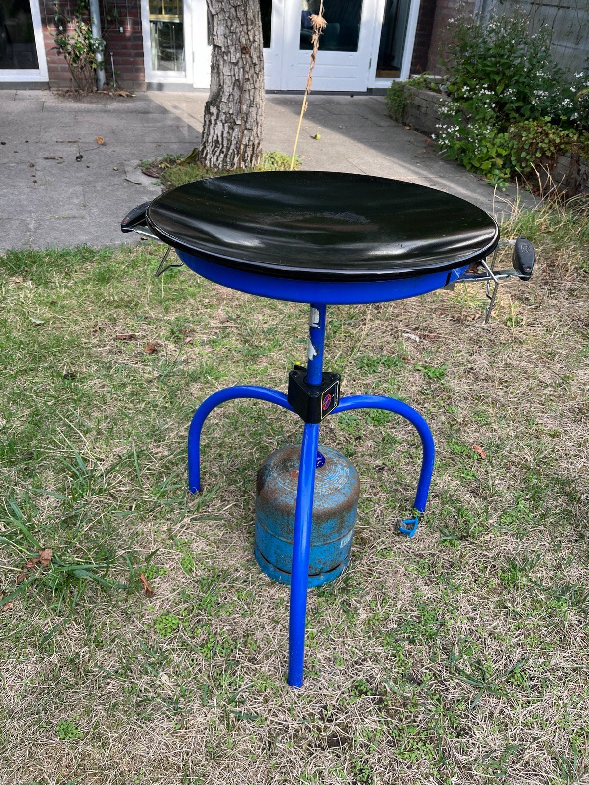 Skottelbraai Cadac, Ophalen, Gebruikt