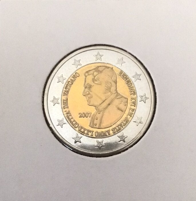 Vaticaan 2007, Ophalen, Vaticaanstad, 2 euro