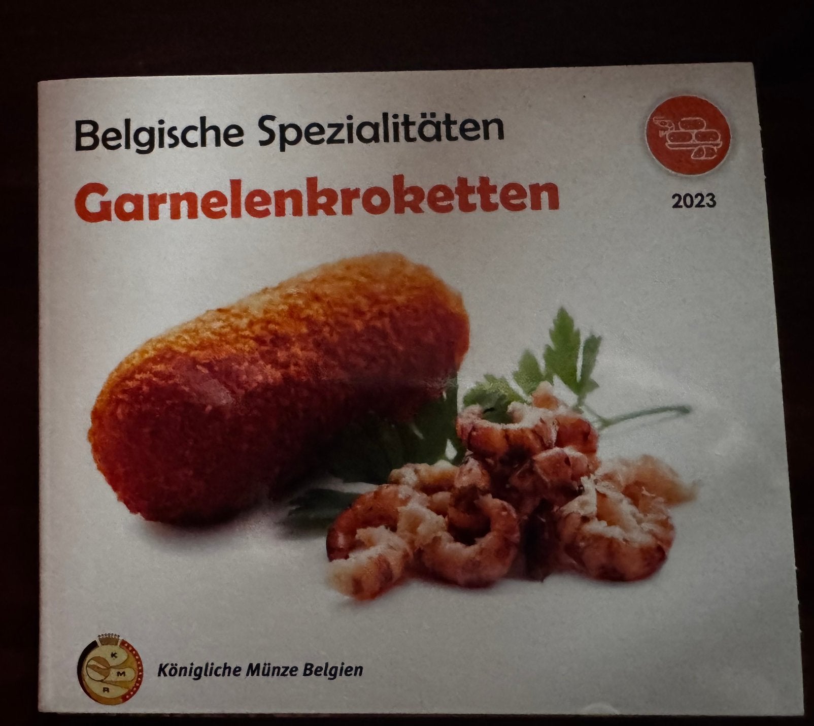 België World Money Fair set 2023 Garnalenkroket, Ophalen of Verzenden