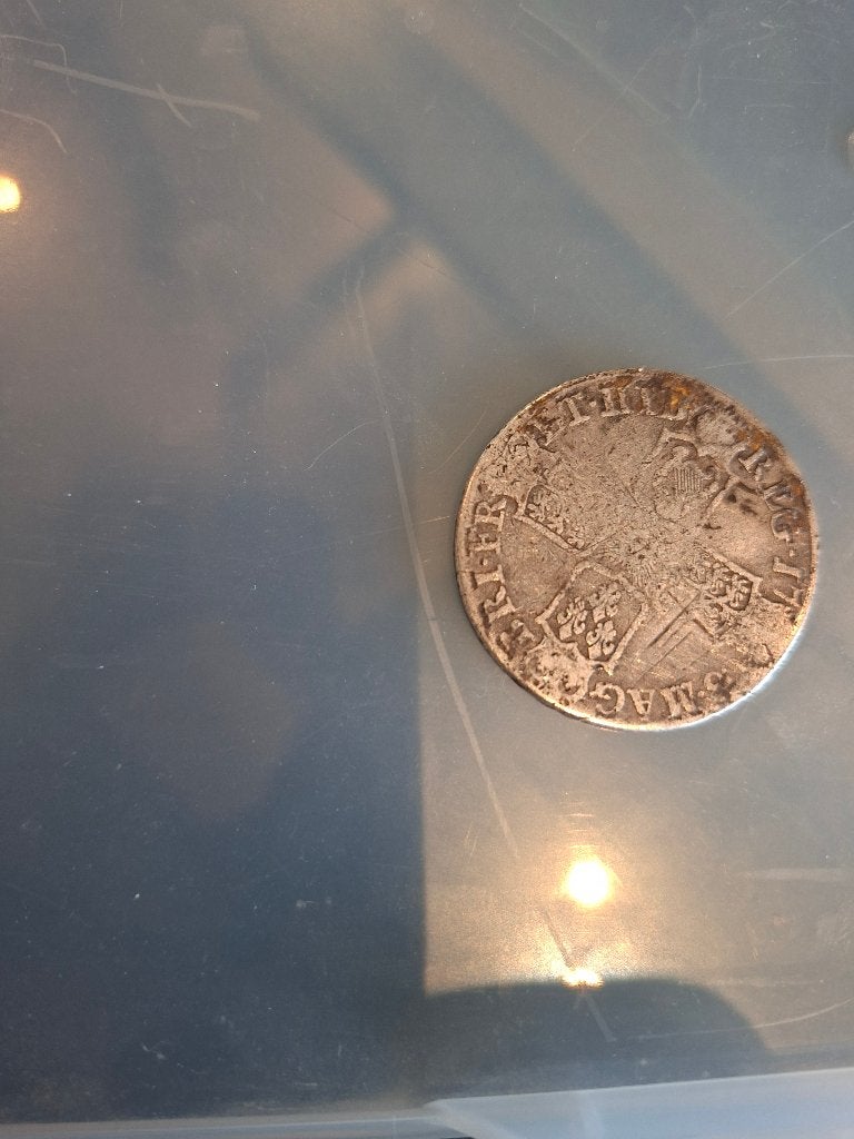 Munten UK, Postzegels en Munten, Ophalen of Verzenden, Overige landen, Losse munt, Zilver