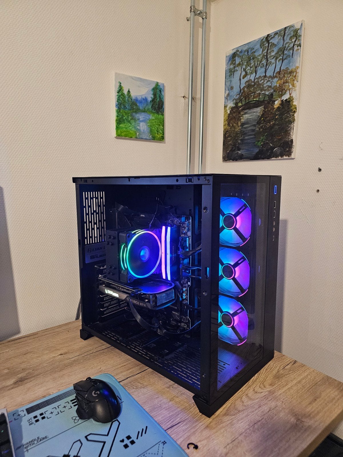 Mooie game PC | i5 13600K, RTX 4060Ti, 32GB DDR5, 500Gb SSD, Ophalen, 32 GB, Zelf gebouwde pc, Zo goed als nieuw