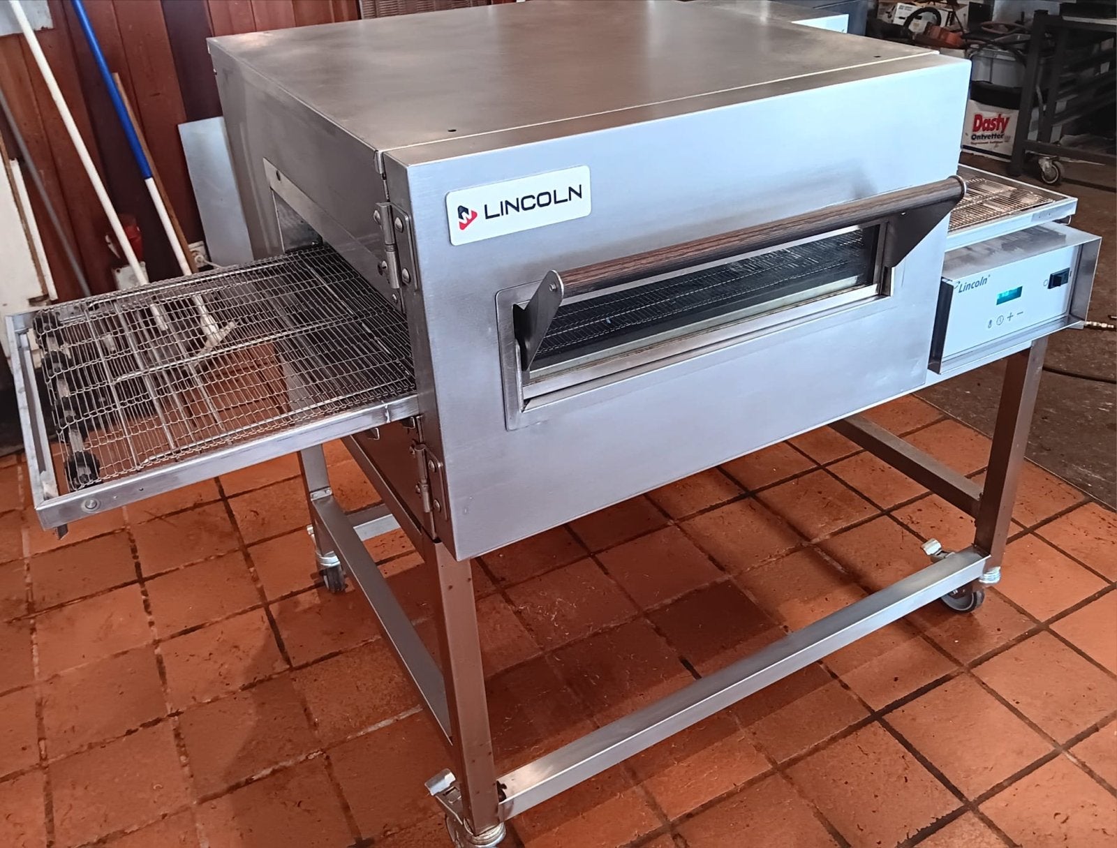 Lincoln Impinger 45cm lopende band pizza oven!, Ophalen of Verzenden, Gebruikt, Ovens, Magnetrons en Steamers