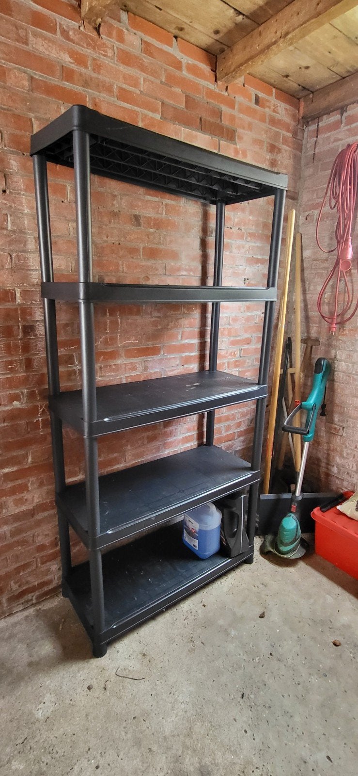 Kunststof planken kast voor schuur/berging, Ophalen, Zo goed als nieuw