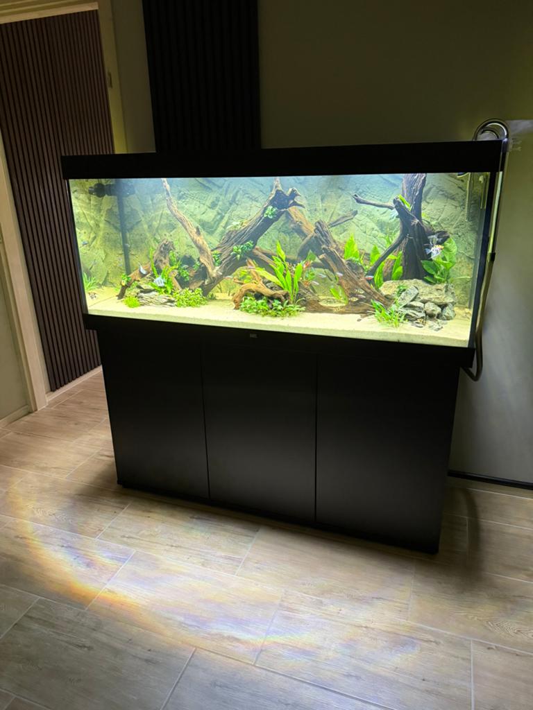 Gloednieuwe Juwel Rio 450 Complete Set, Dieren en Toebehoren, Vissen | Aquaria en Toebehoren, Ophalen, Inclusief deksel, Nieuw