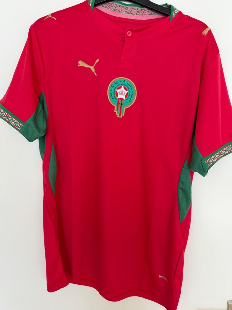 SHIRT MAROKKO, Sport en Fitness, Voetbal, Maat L, Ophalen of Verzenden, Nieuw, Shirt