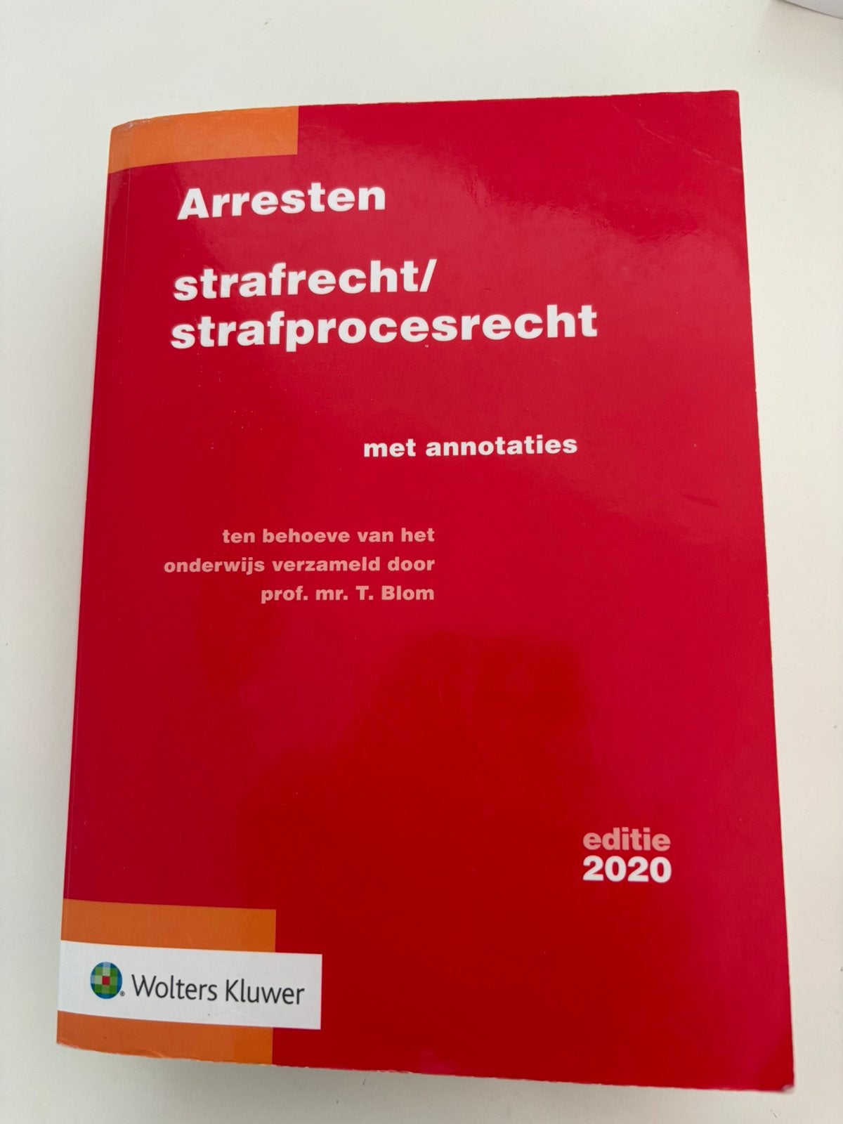 Arresten strafrecht, Boeken, Ophalen of Verzenden, Zo goed als nieuw, Natuurwetenschap