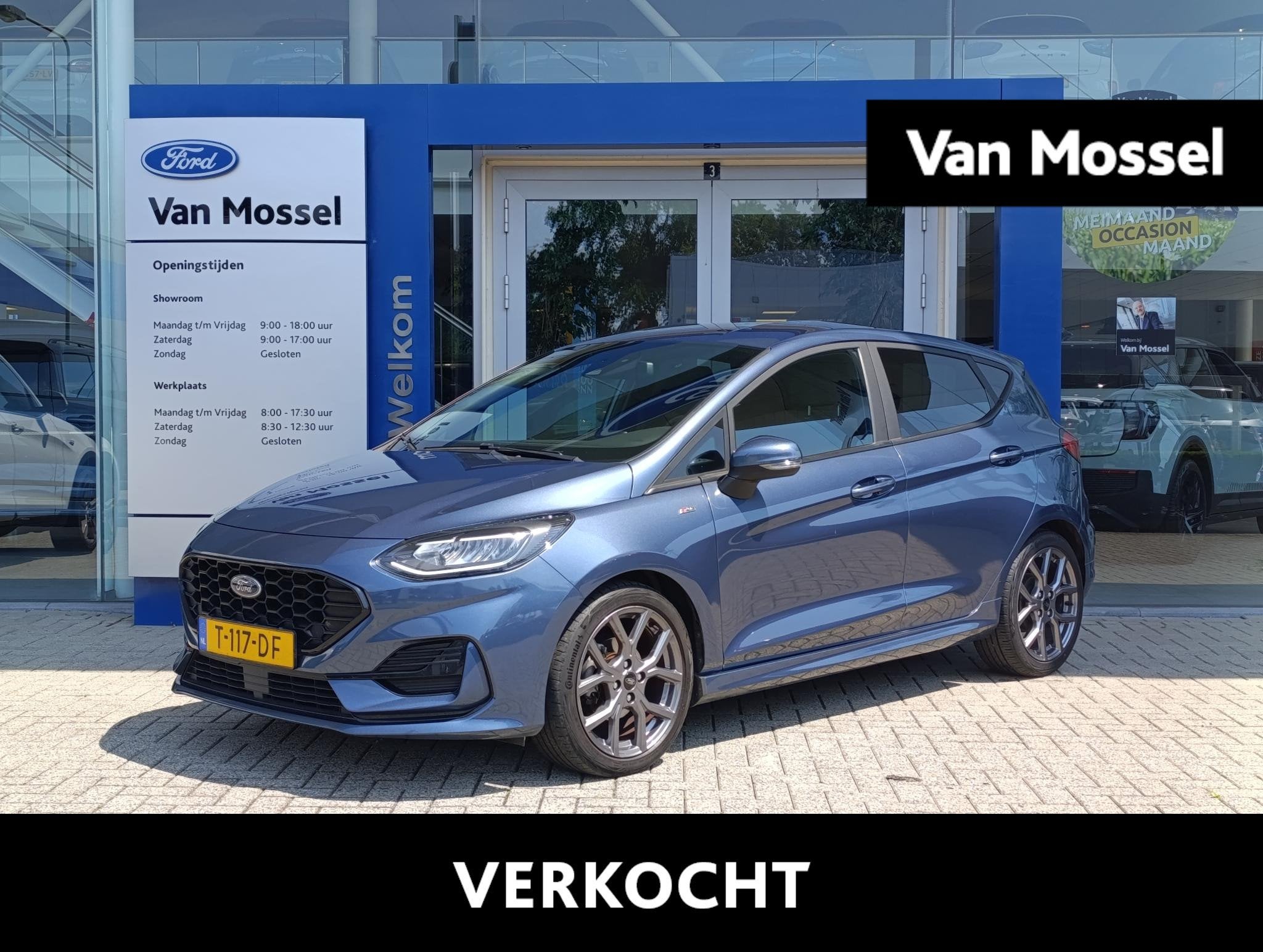 Ford Fiesta 1.0 EcoBoost Hybrid ST-Line | Stoel/stuur voorru