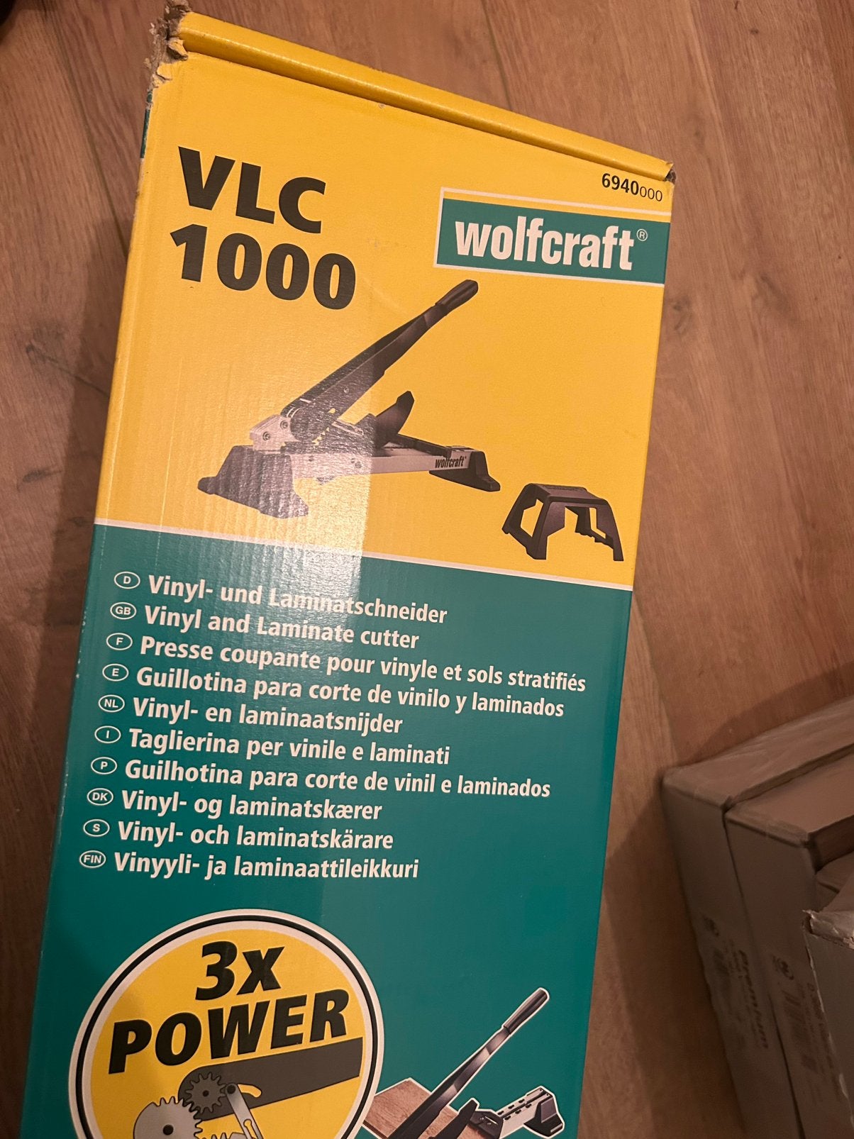 Wolfcraft laminaatsnijder VLC1000, Doe-het-zelf en Verbouw, Gereedschap | Handgereedschap, Ophalen of Verzenden, Gebruikt, Overige typen