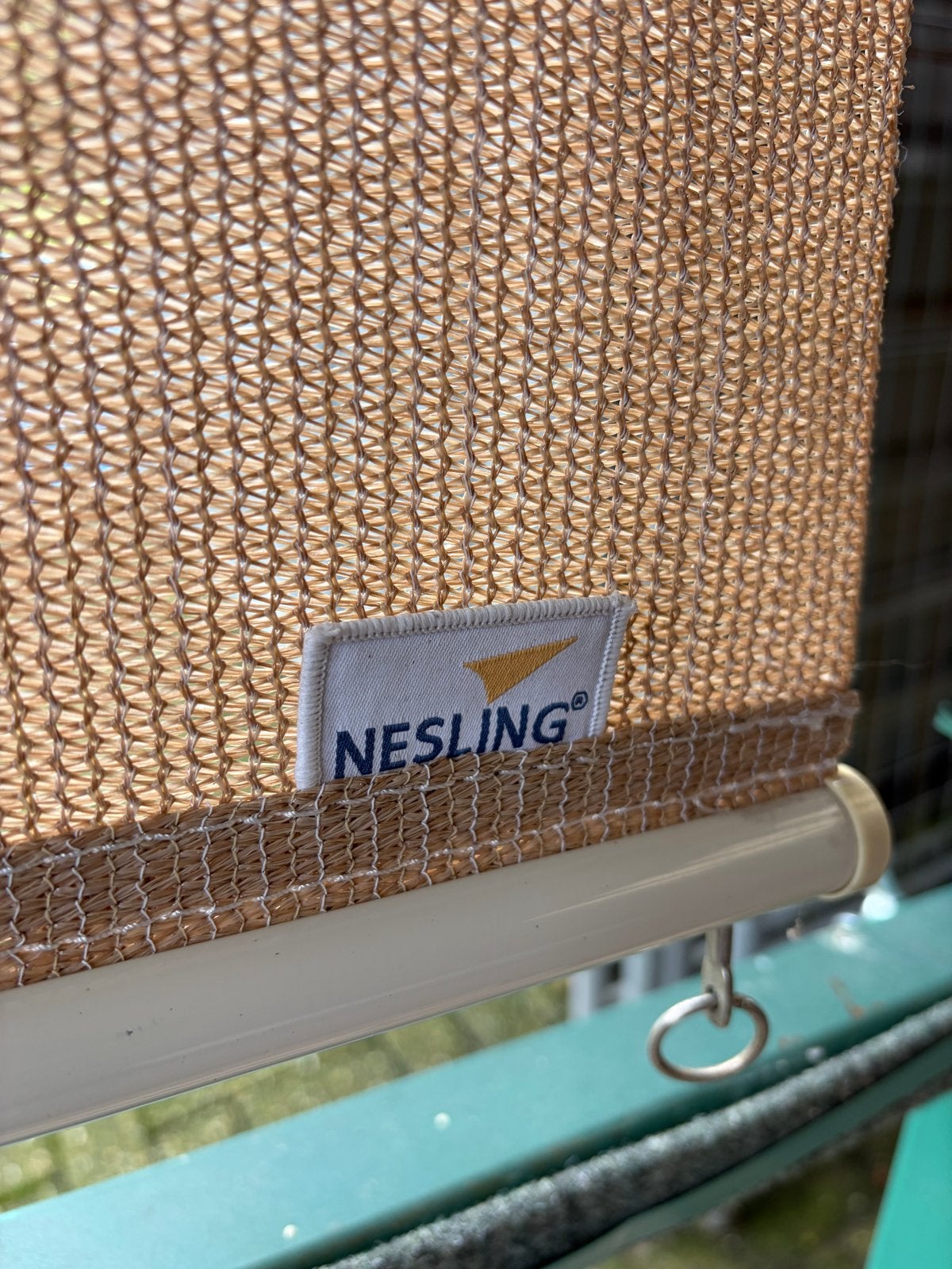 Nesling Coolfit Buiten Rolgordijnen - Set van 12, Ophalen, Gebruikt, 150 tot 300 cm, 250 cm tot 450 cm