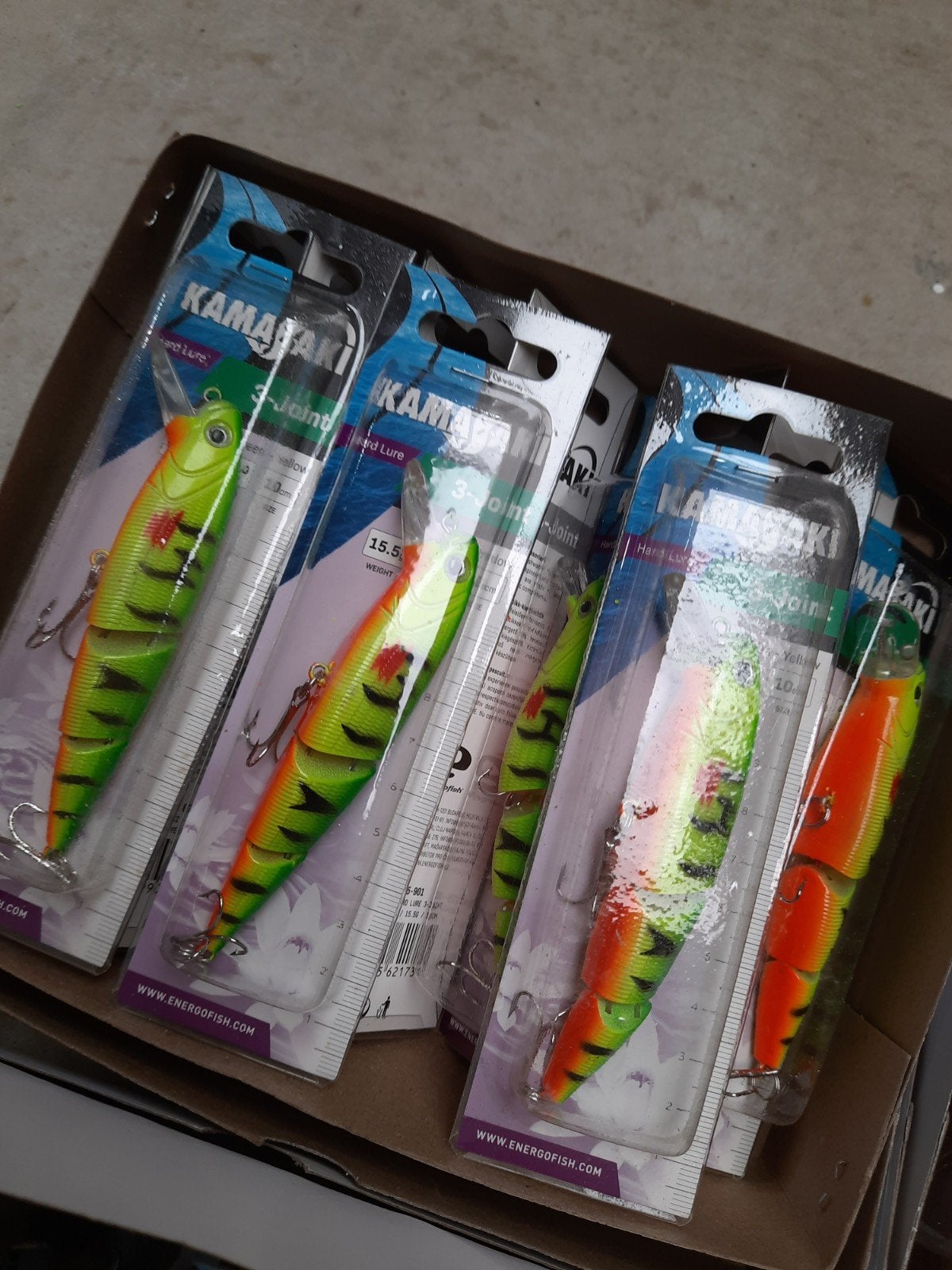 partij van pluggen 3-delige uitvoering 10cm, Info@kamasaki.com, Overige typen, Nieuw, Ophalen of Verzenden