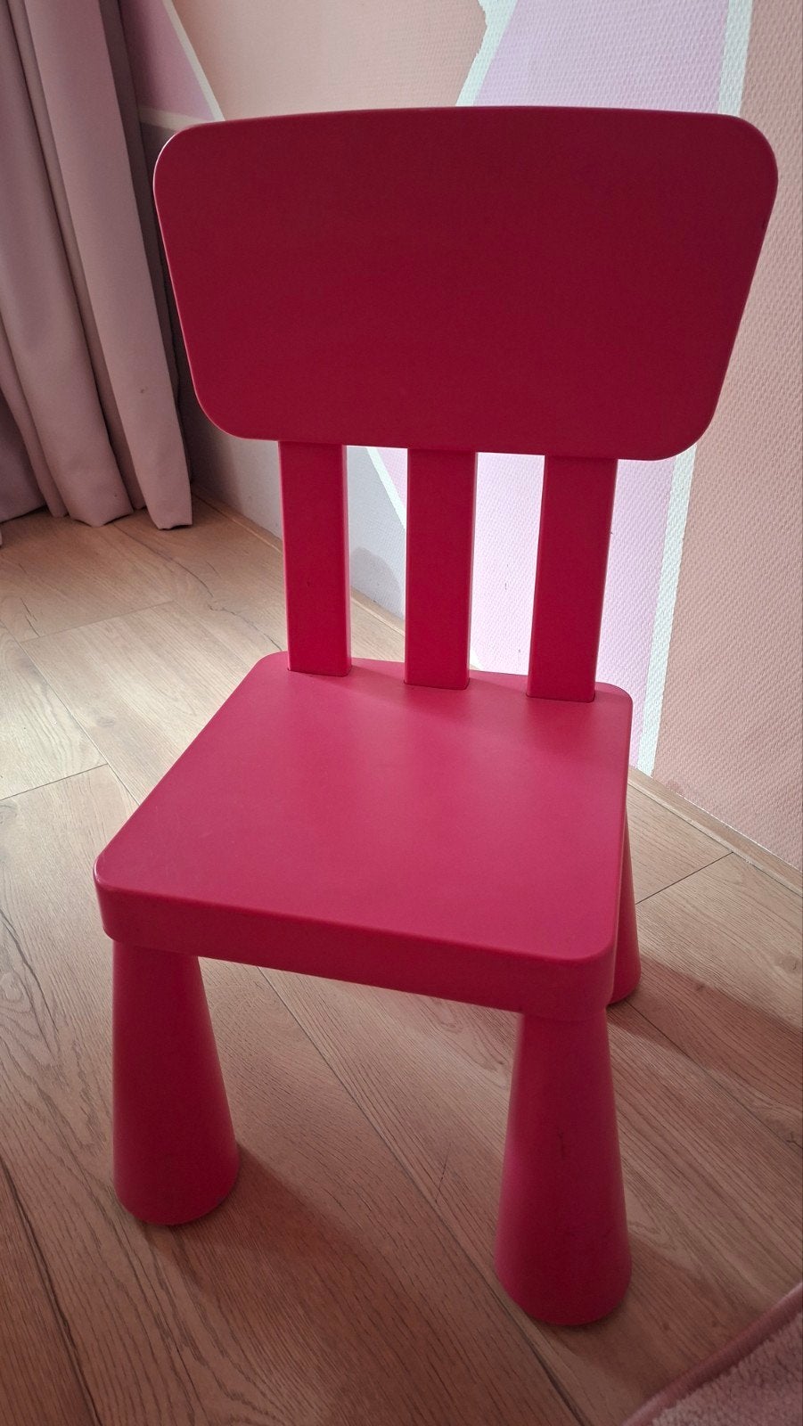 Roze kinderstoel - Ideaal voor speelhoek, Ophalen, Gebruikt, Stoel(en)