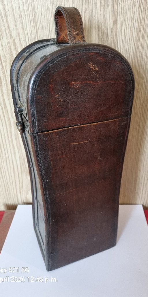 Vintage wijn (cadeau) koffer, Ophalen of Verzenden, Zo goed als nieuw, Overige gebieden, Overige typen