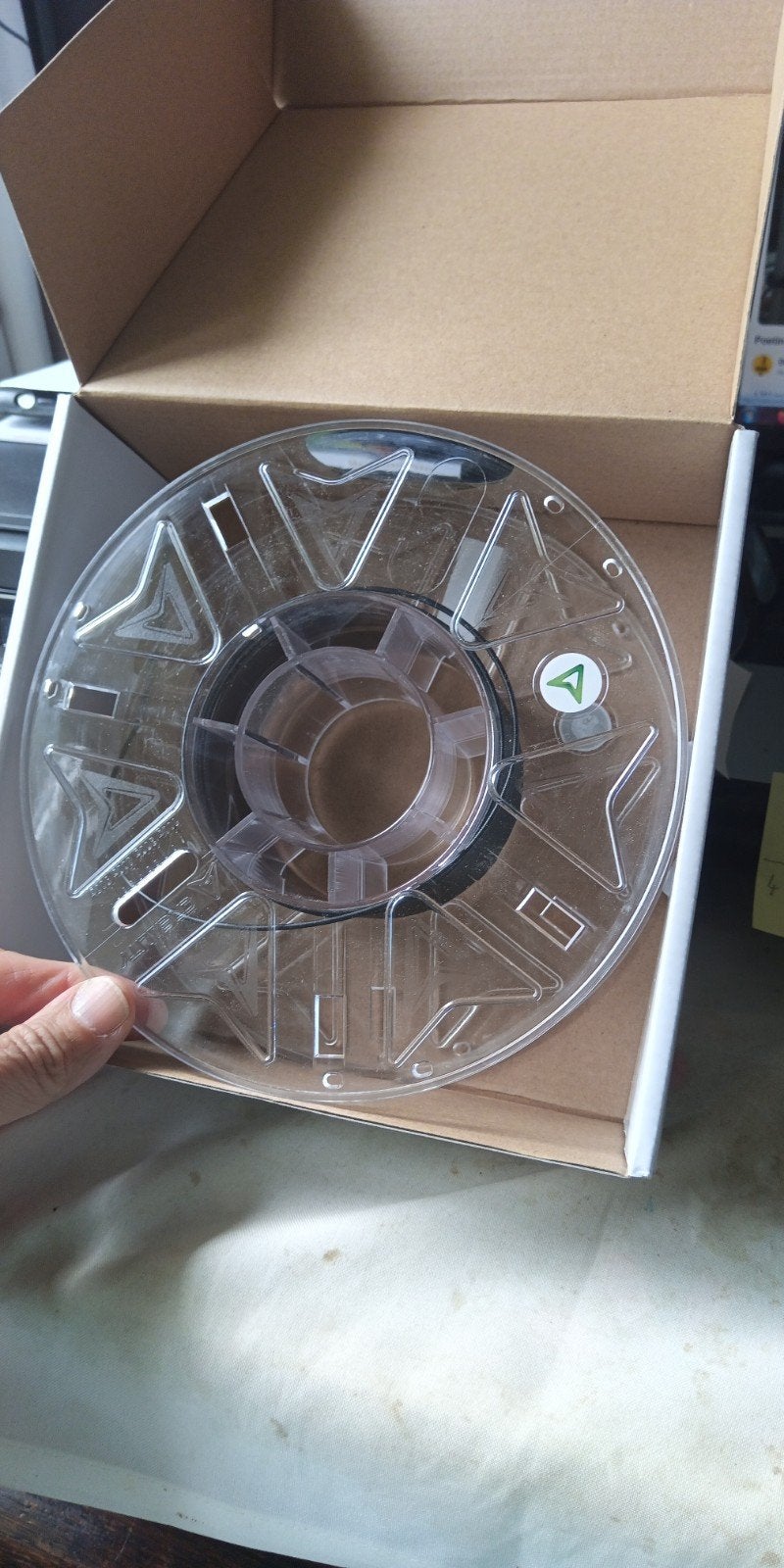 Creality Hyper PLA Zwart Filament  haspel 1.75mm  met Sensor, Ophalen of Verzenden, Nieuw, Filament, Creality